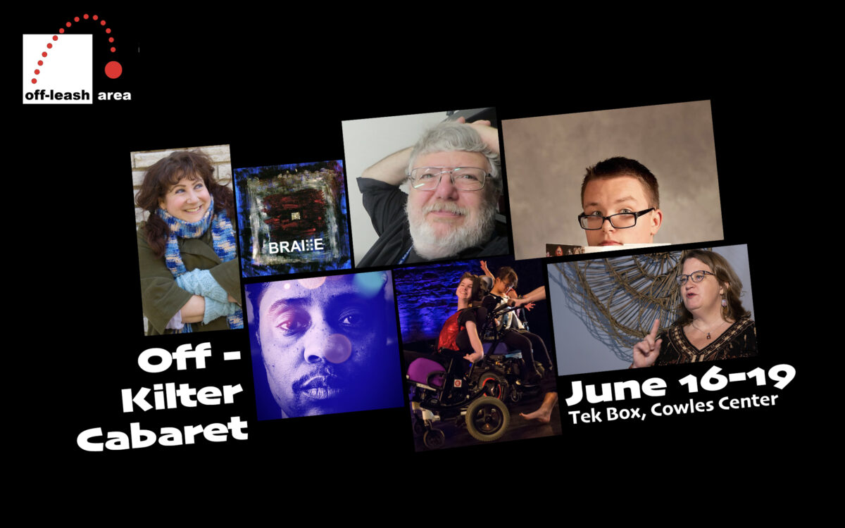 7 images of artists with disabilities who will perform in the Off-Kilter performances June 16-19